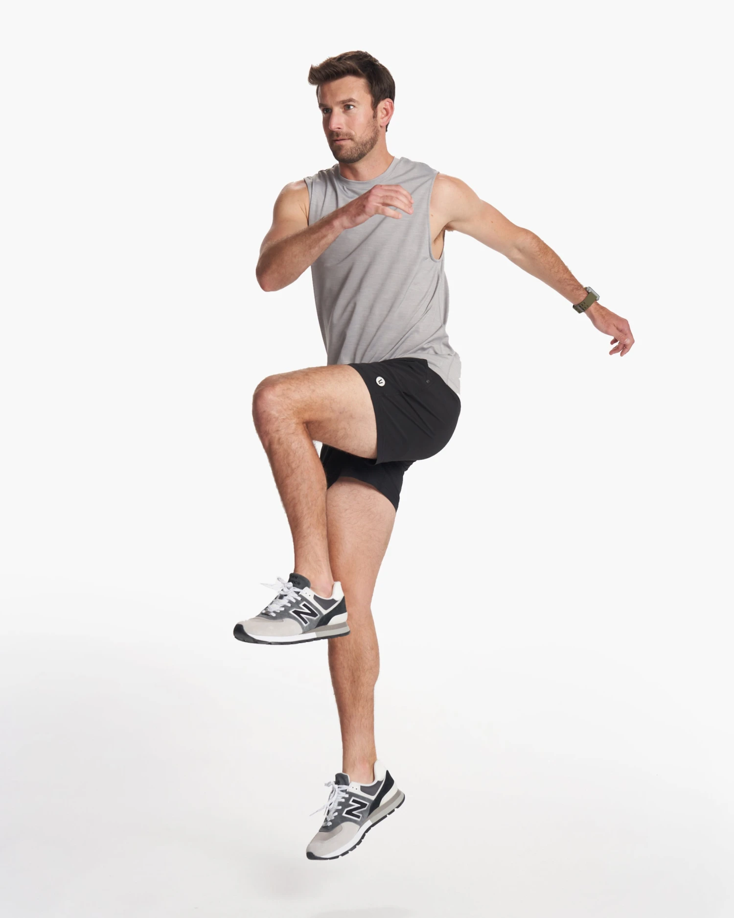 Zephyr Muscle Tee | Heather Grey 9 Zephyr Muscle Tee | Heather Grey - Image 7