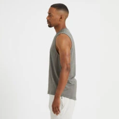 Zephyr Muscle Tee | Charcoal Heather 8 Zephyr Muscle Tee | Charcoal Heather -TrendSphere V167HTI 2