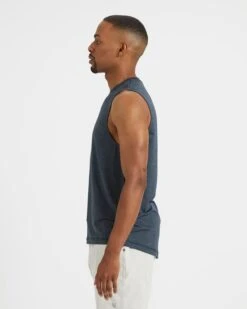Zephyr Muscle Tee | Indigo Heather 9 Zephyr Muscle Tee | Indigo Heather -TrendSphere V167HTI 2 5615af81 b35e 42ec aaf0 572fe9e1e054