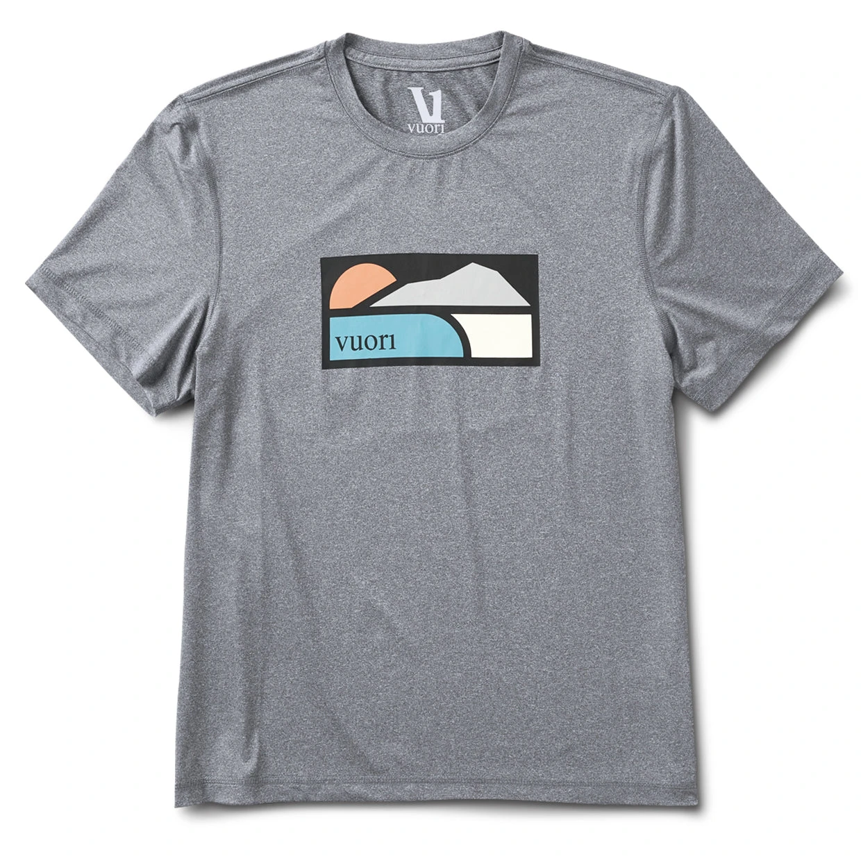 Uluwatu Short-Sleeve Water Tee | Charcoal Heather 3 Uluwatu Short-Sleeve Water Tee | Charcoal Heather