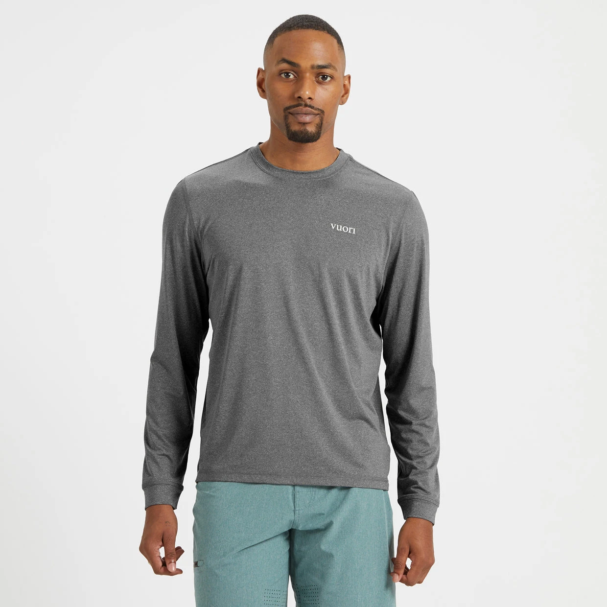 Long-Sleeve Uluwatu Water Tee | Charcoal Heather 5 Long-Sleeve Uluwatu Water Tee | Charcoal Heather - Image 3