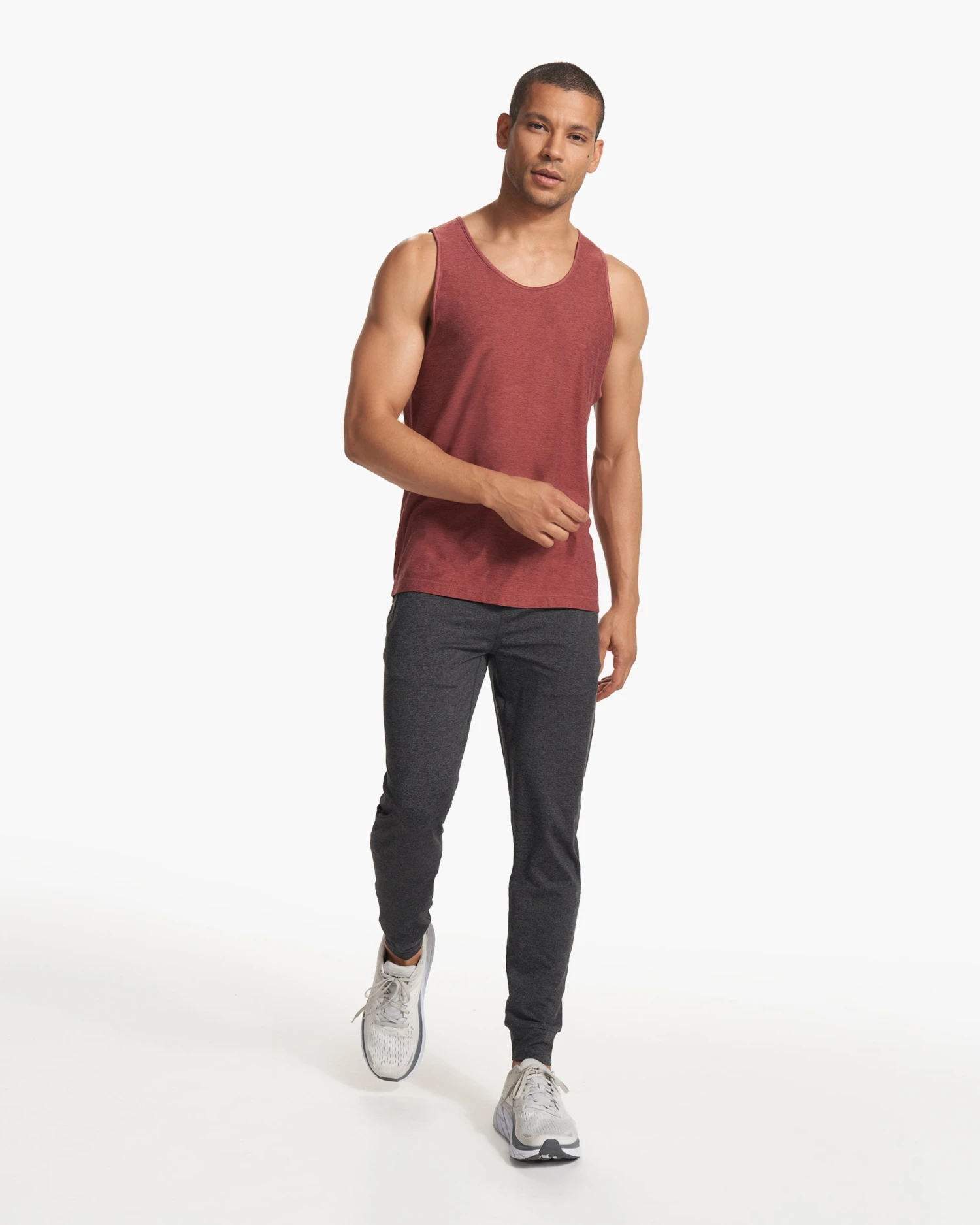 Strato Tech Tank | Earth Red Heather 6 Strato Tech Tank | Earth Red Heather - Image 4