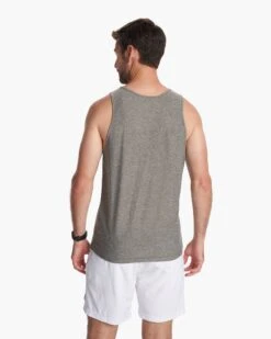 Strato Tech Tank | Heather Grey 13 Strato Tech Tank | Heather Grey -TrendSphere V173HTG FA23 M ECOMM TOPS BACK TOPS 4