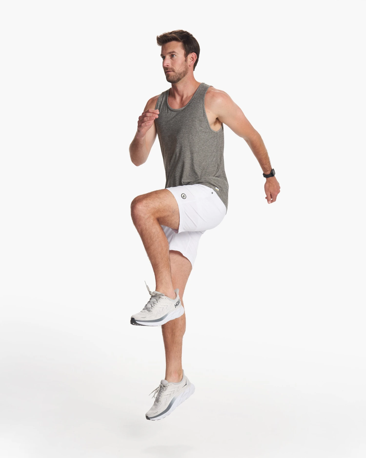 Strato Tech Tank | Heather Grey 7 Strato Tech Tank | Heather Grey - Image 5