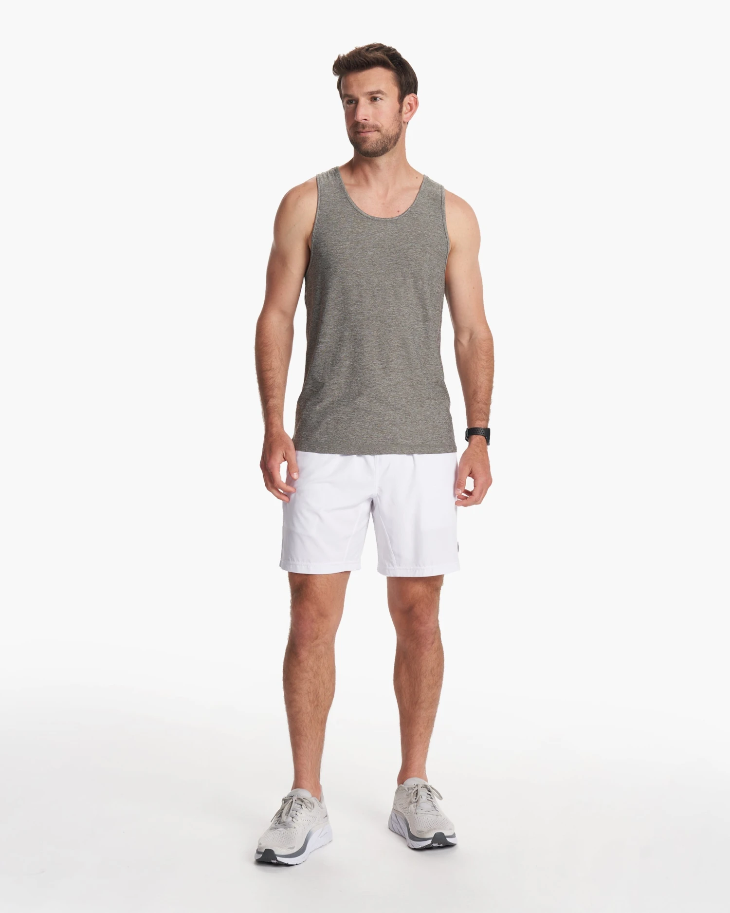 Strato Tech Tank | Heather Grey 6 Strato Tech Tank | Heather Grey - Image 4