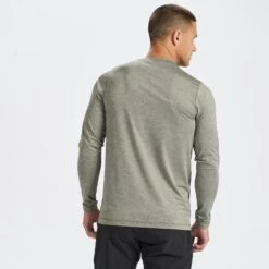 Long-Sleeve Tradewind Performance Tee | Army Heather -TrendSphere V177HTA 3
