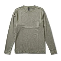 Long-Sleeve Tradewind Performance Tee | Army Heather