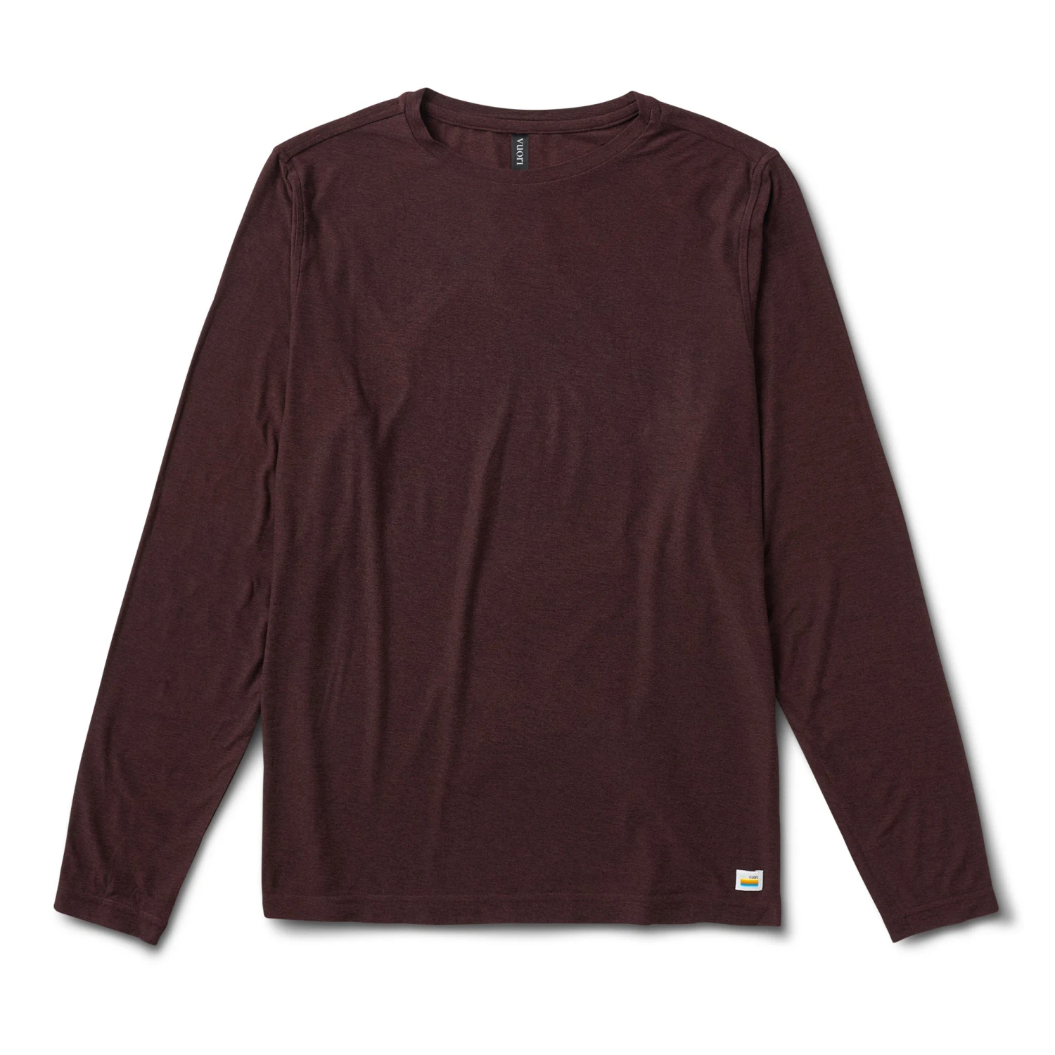 Long-Sleeve Strato Tech Tee | Oxblood Heather 3 Long-Sleeve Strato Tech Tee | Oxblood Heather
