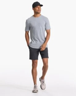 The Rise Tee | Steel -TrendSphere V182SEE SP23 M ECOMM TOPS FULL 5217 1X1 fb8f2067 44c6 4792 962a a8f766d6c625