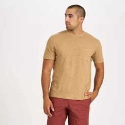 The Rise Tee | Wheat -TrendSphere V182WHE 1 dd74ee93 a99d 4989 bc52 183b8b4d656f