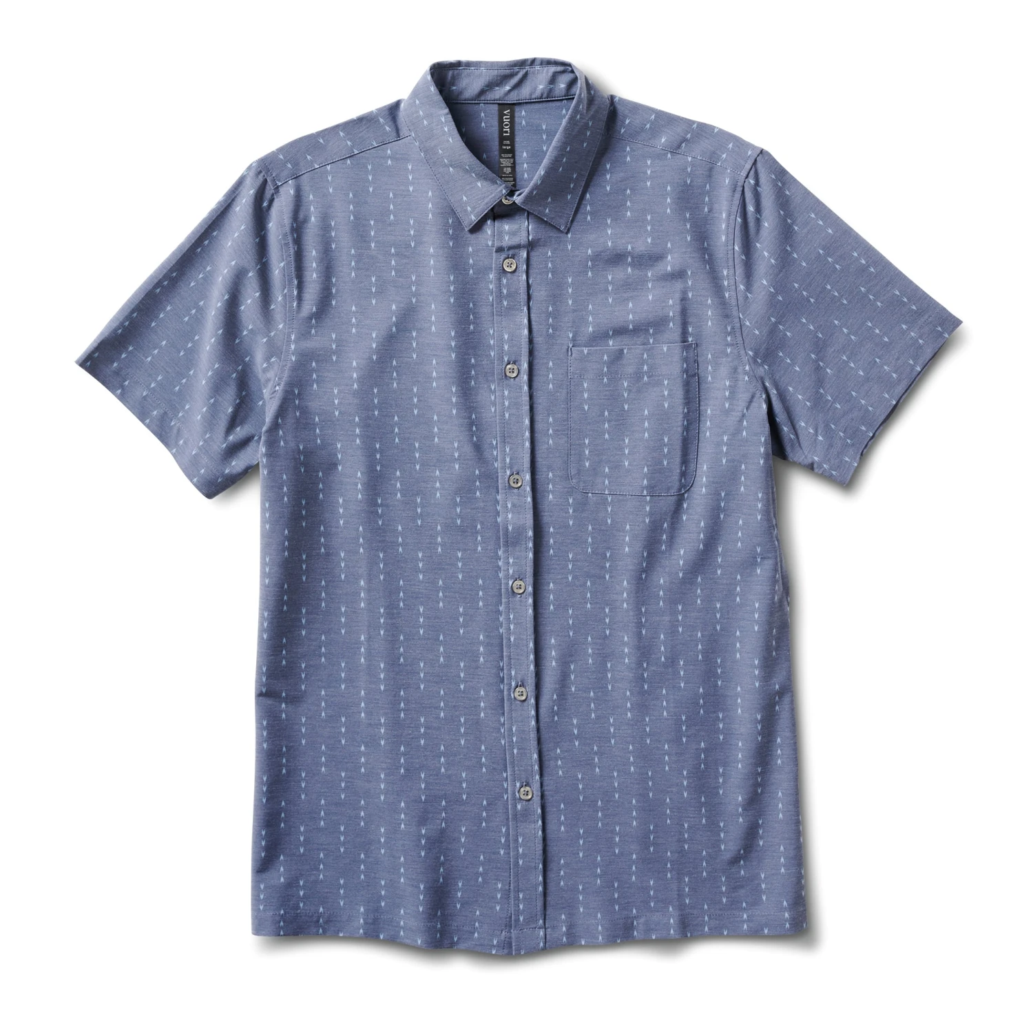 Short-Sleeve Bridge Button Down | Azure Arrows 3 Short-Sleeve Bridge Button Down | Azure Arrows