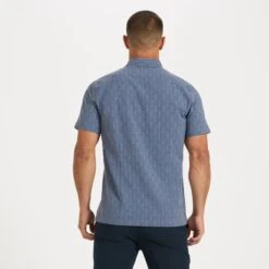 Short-Sleeve Bridge Button Down | Azure Arrows 10 Short-Sleeve Bridge Button Down | Azure Arrows -TrendSphere V184AZA 3 0867f812 e258 4bc9 a491 01121aa7f766