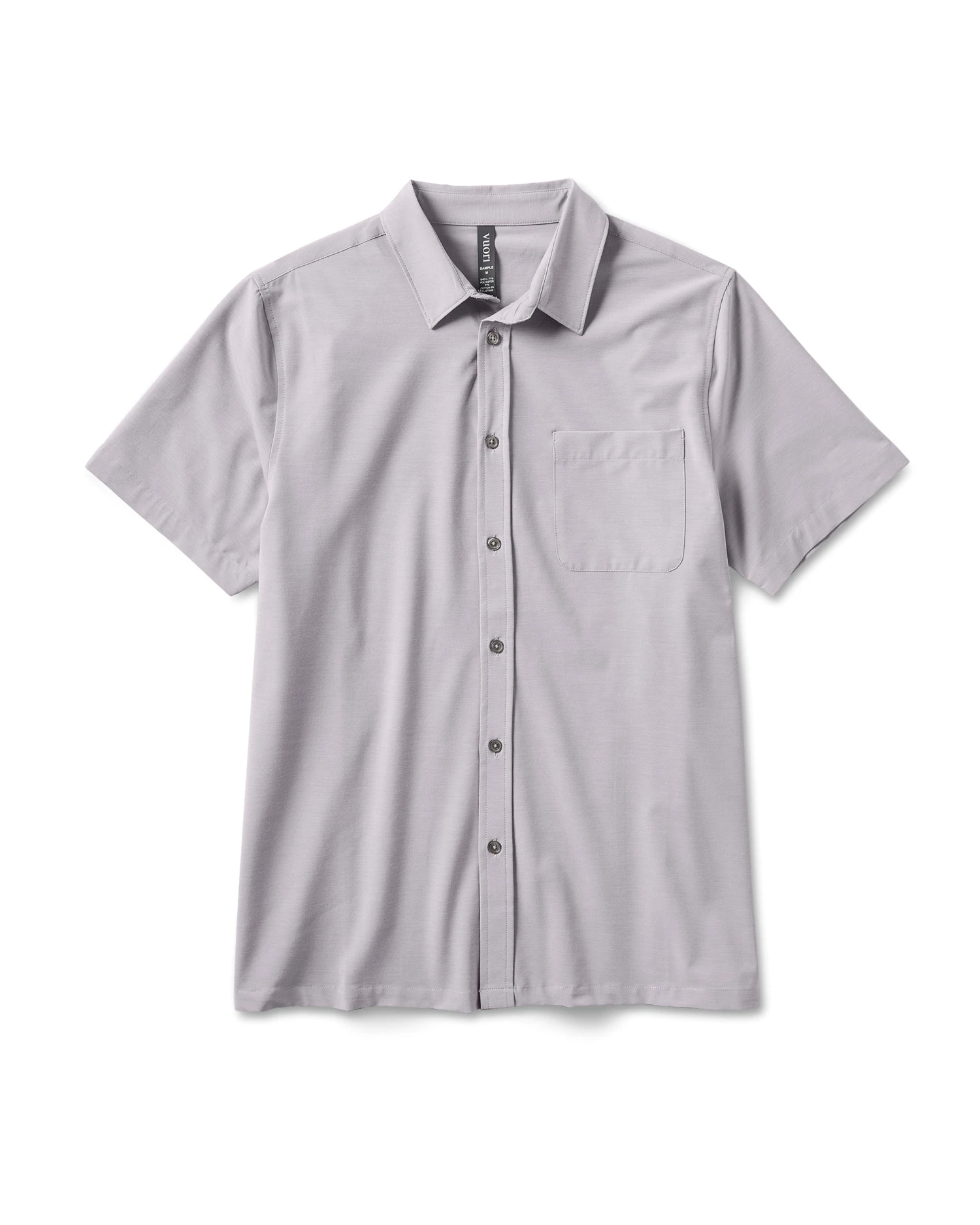 Short Sleeve Bridge Button Down | Fog 3 Short Sleeve Bridge Button Down | Fog