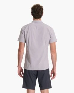 Short Sleeve Bridge Button Down | Fog 11 Short Sleeve Bridge Button Down | Fog -TrendSphere V184FOG SP23 M ECOMM TOPS TOP 2638 1x1 e219a74c 1af9 4bc8 aa36 0345bf3f6e57