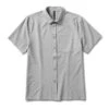 Short-Sleeve Bridge Button Down | Grey Moon Phase 1 Short-Sleeve Bridge Button Down | Grey Moon Phase -TrendSphere V184GMP 0
