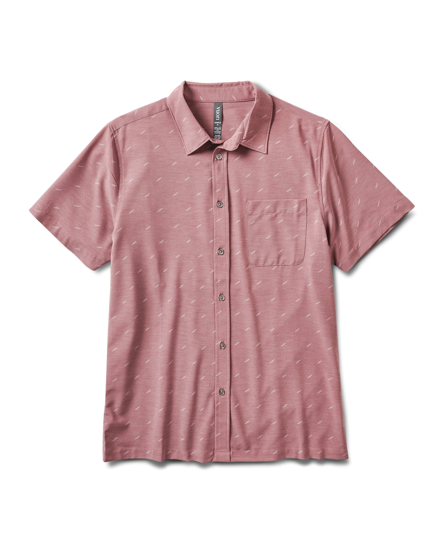 Short Sleeve Bridge Button Down | Light Terracotta Dagger 3 Short Sleeve Bridge Button Down | Light Terracotta Dagger