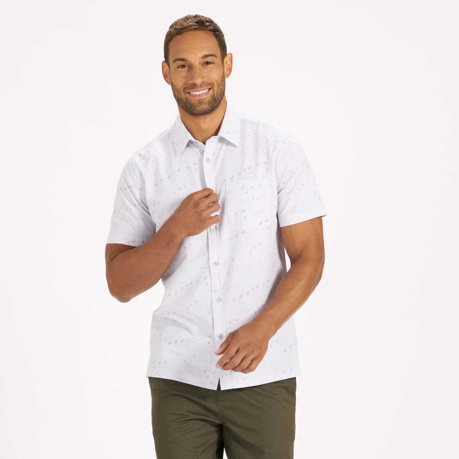 Short-Sleeve Bridge Button Down | Salt Flock 4 Short-Sleeve Bridge Button Down | Salt Flock - Image 2