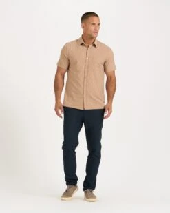 Short-Sleeve Bridge Button Down | Wheat Arrows 11 Short-Sleeve Bridge Button Down | Wheat Arrows -TrendSphere V184WHA 3 0a1c9417 c0f1 4eb0 baba dfe137b52f34