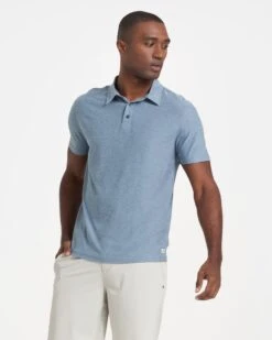 Strato Tech Polo | Cloud Heather 11 Strato Tech Polo | Cloud Heather -TrendSphere V188HCL 0380