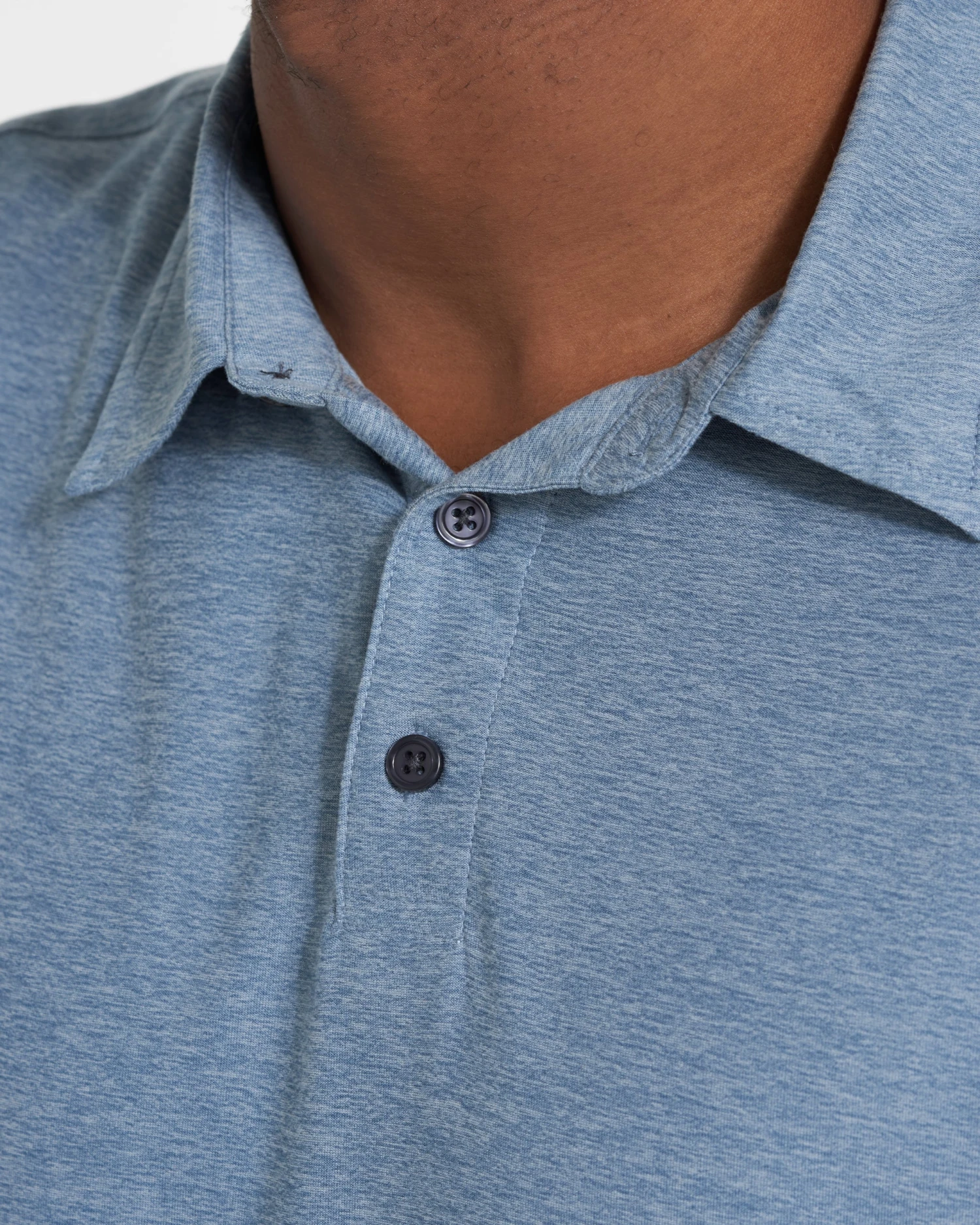 Strato Tech Polo | Cloud Heather 5 Strato Tech Polo | Cloud Heather - Image 3