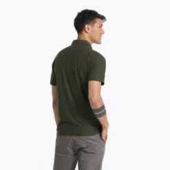 Strato Tech Polo | Forest Heather 10 Strato Tech Polo | Forest Heather -TrendSphere V188HFO 04572