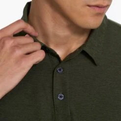 Strato Tech Polo | Forest Heather 11 Strato Tech Polo | Forest Heather -TrendSphere V188HFO 04579
