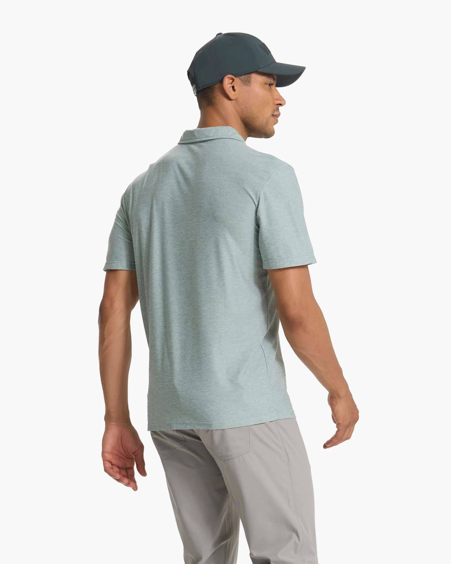 Strato Tech Polo | Neptune Heather 7 Strato Tech Polo | Neptune Heather - Image 5