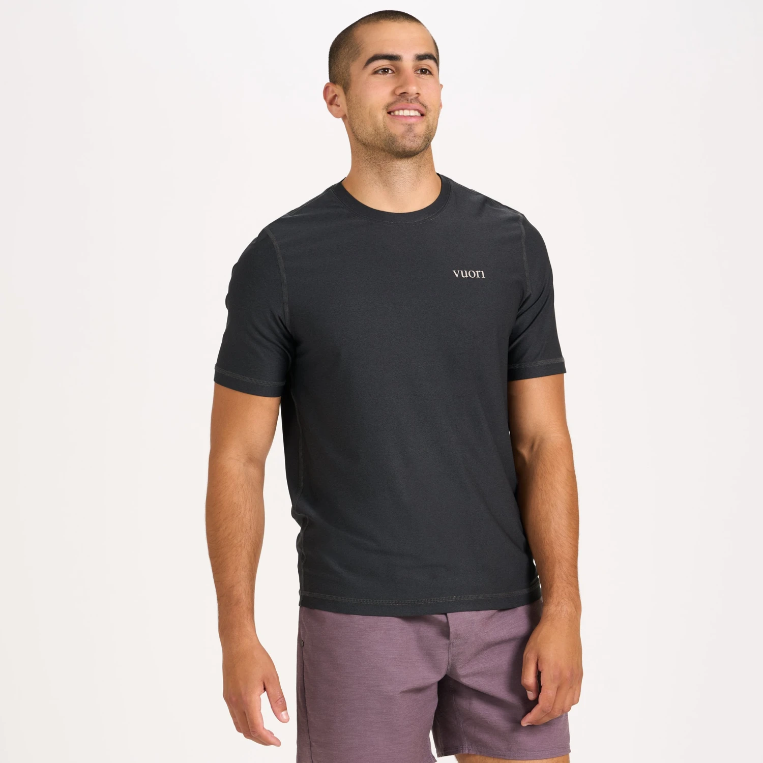 Short-Sleeve Uluwatu 2.0 Water Tee | Black Heather 4 Short-Sleeve Uluwatu 2.0 Water Tee | Black Heather - Image 2