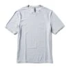 Short-Sleeve Uluwatu 2.0 Water Tee | Platinum Heather -TrendSphere V189HPT ColorCorrect
