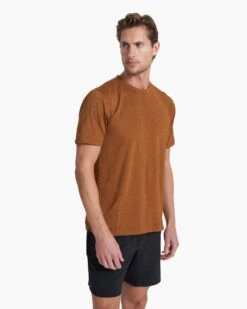Zephyr Tee | Caramel Heather -TrendSphere V191HCM SP23 M ECOMM TOPS DETAIL 2945 1X1 aa431d3e 7005 49ef bad1 4fc2ee1af64c