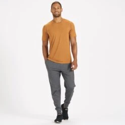 Zephyr Tee | Turmeric Heather -TrendSphere V191HTU 4 b989853c da11 4ce9 b545 cc690ce79204