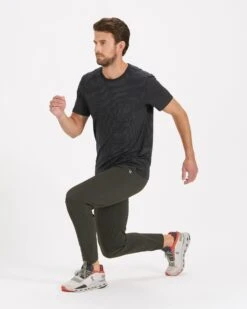 Linear Tech Tee | Black -TrendSphere V196BLK 6 3ee2be82 edbd 471b 88a5 d3e460804df9