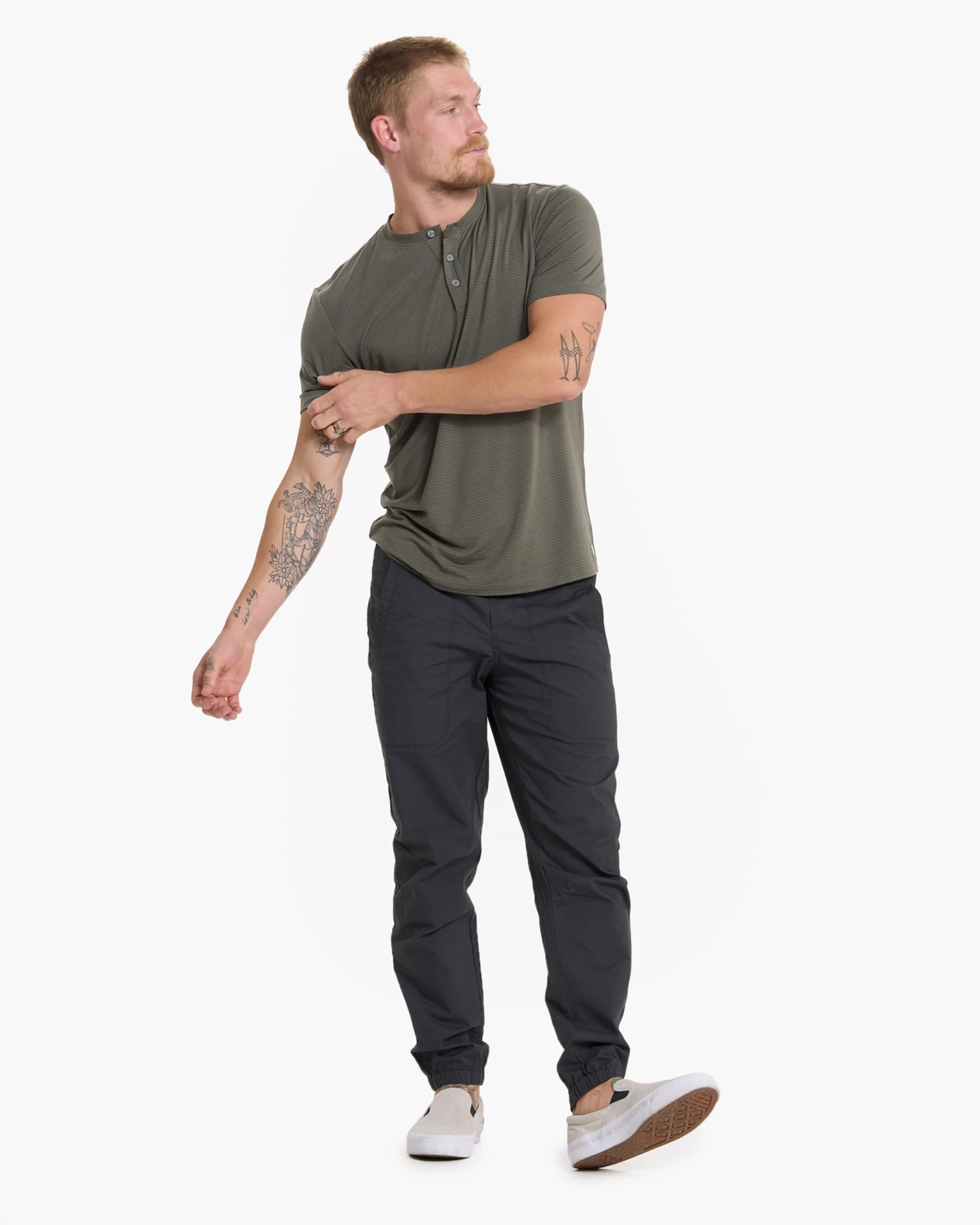 Linear Henley | Oregano 8 Linear Henley | Oregano - Image 6
