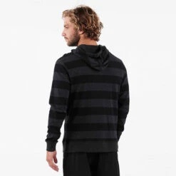 Clark Hoodie | Black-Charcoal Stripe -TrendSphere V217BCS 2 ab3268b6 1fdd 4875 b645 a25168549f14