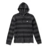 Clark Hoodie | Black Heather Stripe -TrendSphere V217BCS c34599fc 1b2c 487a 9c0d 144be81ea4b1
