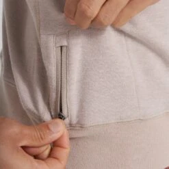 Jeffreys Pullover | Oyster Heather -TrendSphere V218HOY 0673