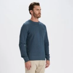 Jeffreys Pullover | Indigo Heather 9 Jeffreys Pullover | Indigo Heather -TrendSphere V218HTI 2