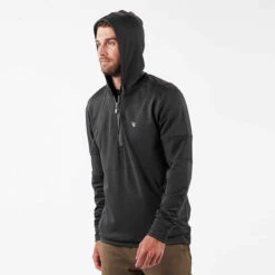 Zion Half Zip | Black -TrendSphere V219BLK 2