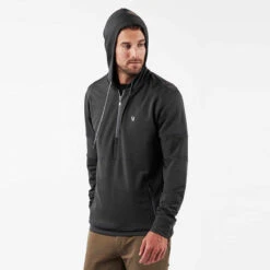 Zion Half Zip | Black -TrendSphere V219BLK 3