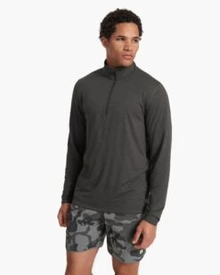 Ease Performance Half Zip | Charcoal Heather -TrendSphere V221HCC SP21 M ECOMM DETAIL 2569 1x1 e7c9c9e4 218c 4c7c 9247 26a66ec46fb2