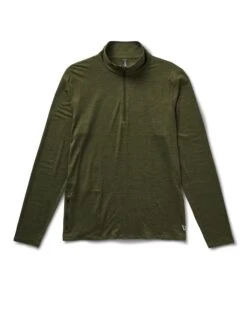 Ease Performance Half Zip | Forest Heather