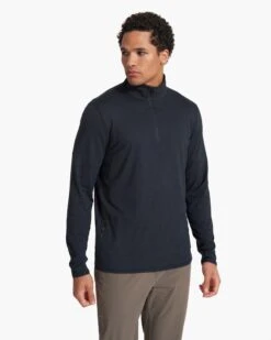 Ease Performance Half Zip | Ink Heather -TrendSphere V221HIN FA19 M ECOMM DETAIL 2501 1x1 902cc992 c85c 461f b7d7 27c22a17e82c