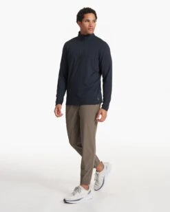 Ease Performance Half Zip | Ink Heather -TrendSphere V221HIN FA19 M ECOMM FULL 2428