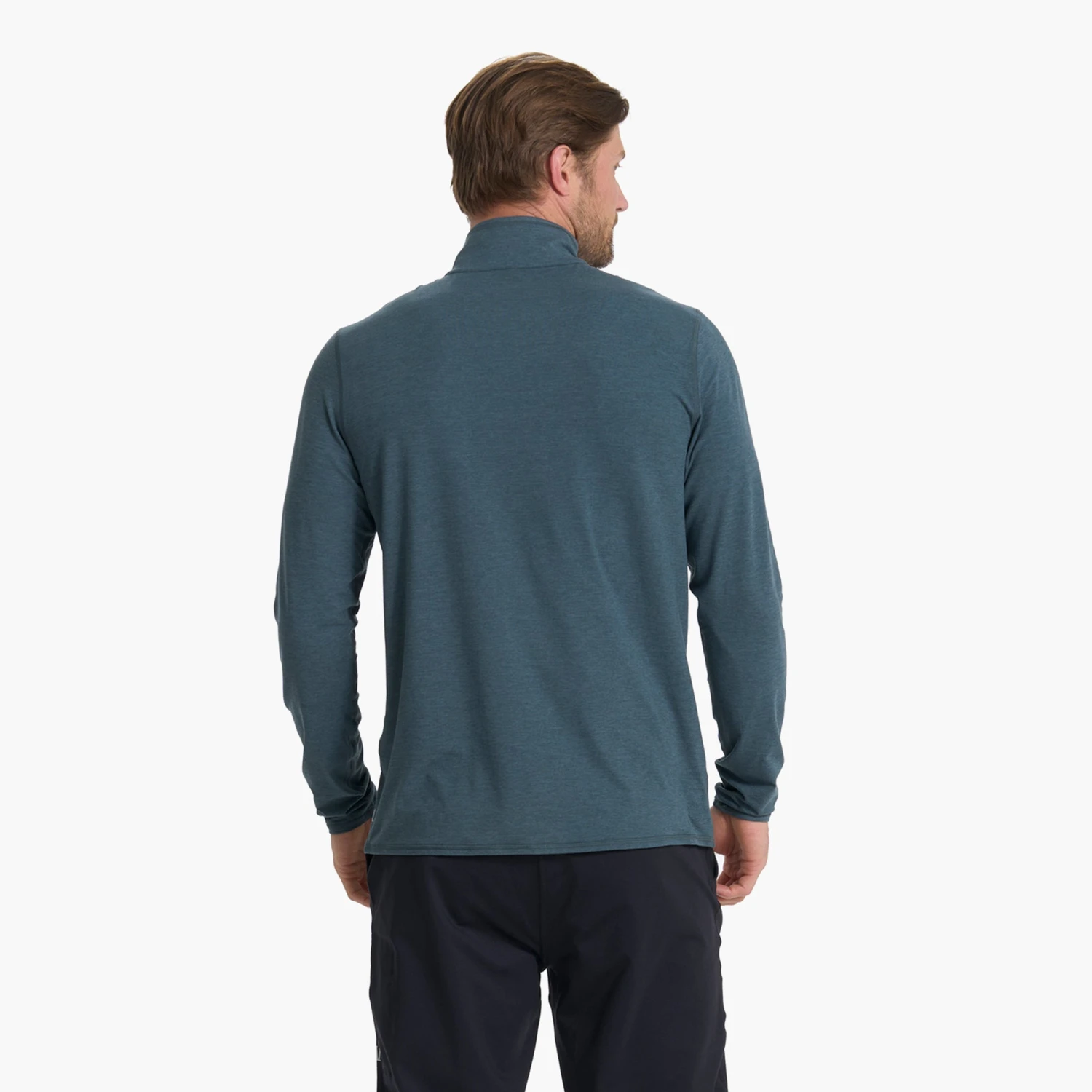 Ease Performance Half Zip | Stone Heather 5 Ease Performance Half Zip | Stone Heather - Image 3