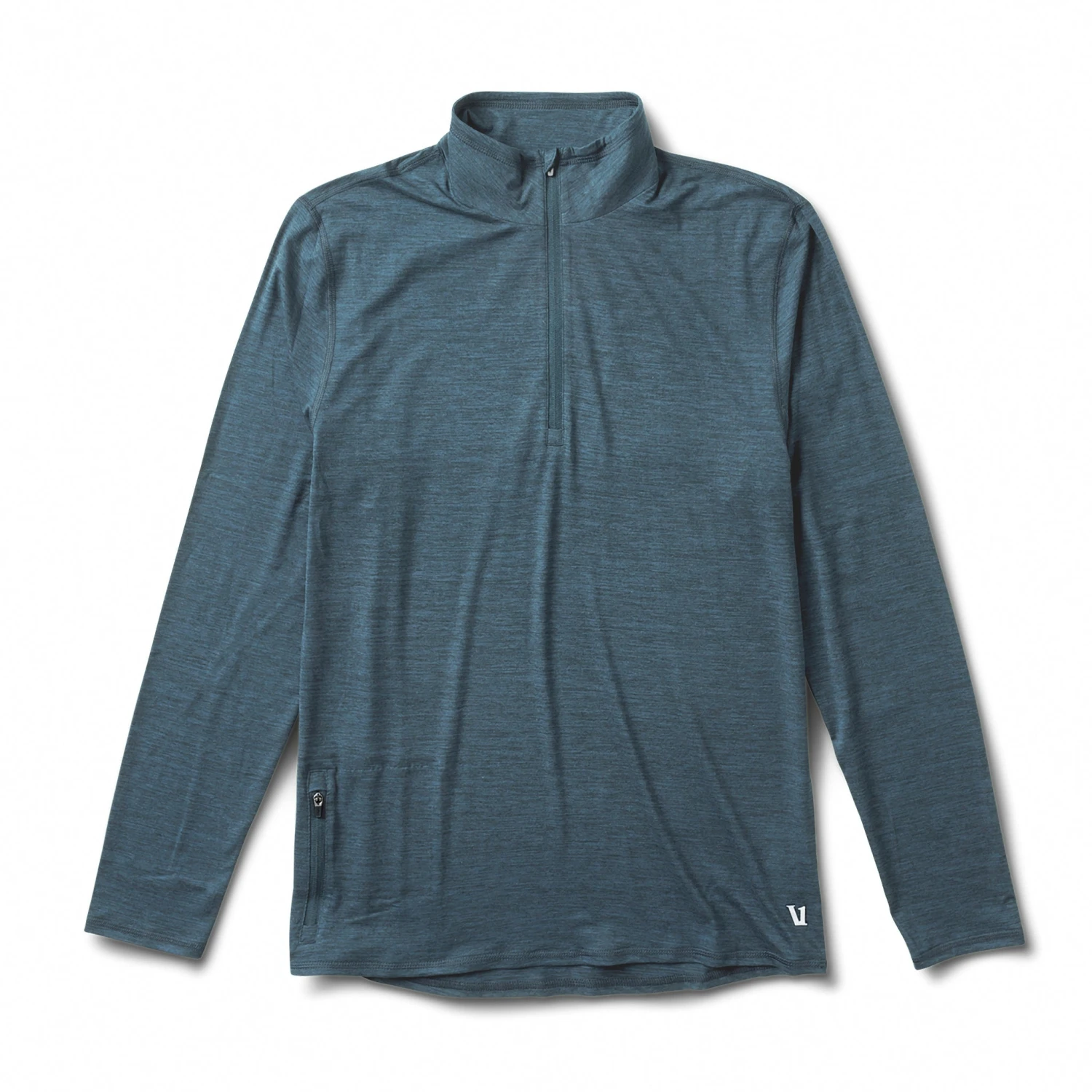Ease Performance Half Zip | Stone Heather 3 Ease Performance Half Zip | Stone Heather