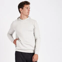 Ponto Performance Pullover | Dove Grey Heather -TrendSphere V222HDG 1