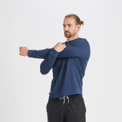 Ponto Performance Crew | Navy Heather -TrendSphere V224HNV 3 update