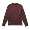 Ponto Performance Crew | Oxblood Heather -TrendSphere V224HOX 0