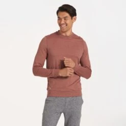 Ponto Performance Crew | Terracotta Heather -TrendSphere V224HTE 3316