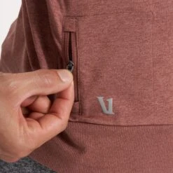 Ponto Performance Crew | Terracotta Heather -TrendSphere V224HTE 3340